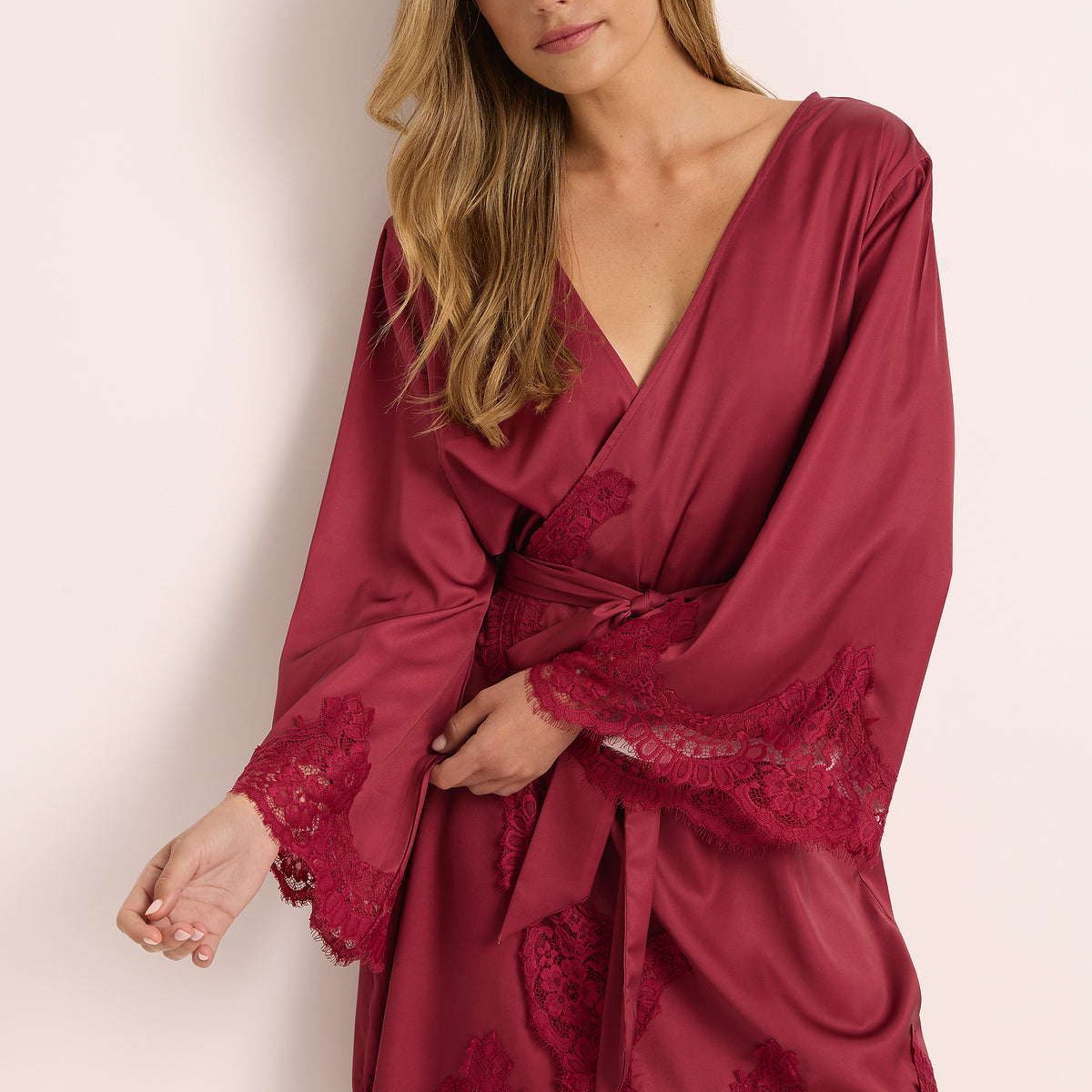 pretty little thing burgundy wrap dress Robe En Satin Red Satin Burgundy Red Satin Maxi Evening Eva Fashion 5293 A Girlish lehenga to gold accessories to Color:Mocha Latte