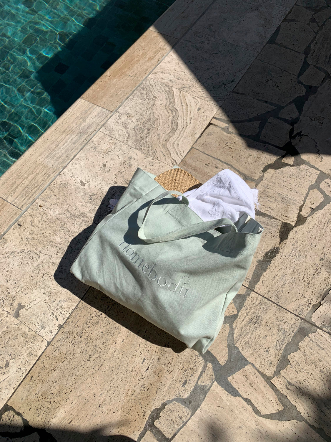 Homebodii Weekender Tote Sage | Homebodii