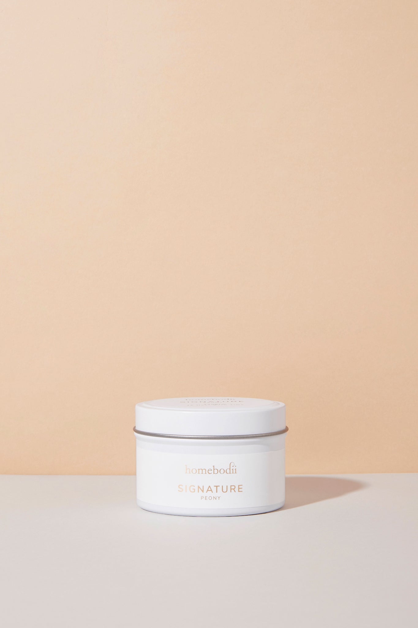 Homebodii Signature Peony Travel Candle | Homebodii