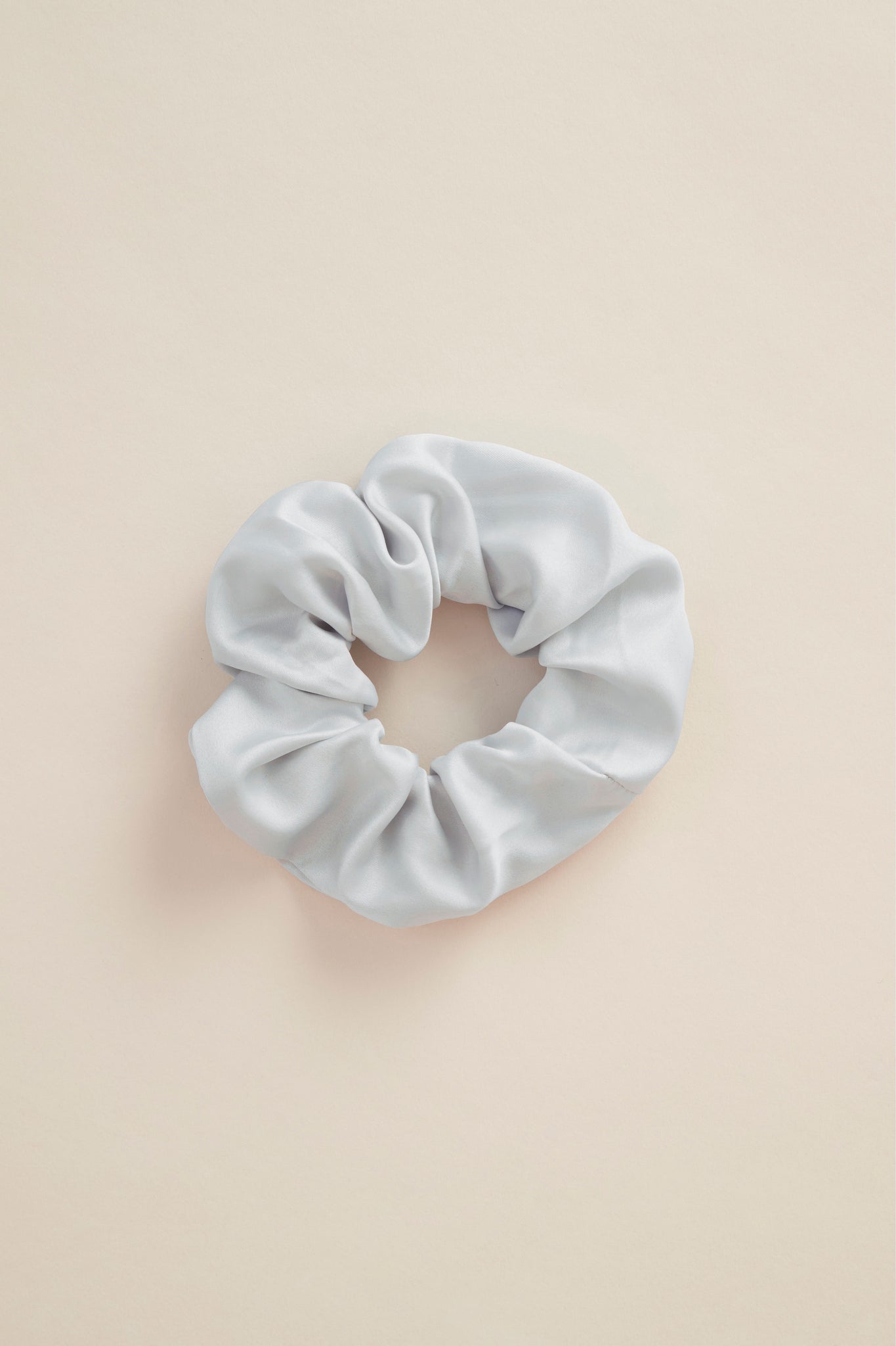 Homebodii Satin Scrunchie Eggshell Blue | Homebodii