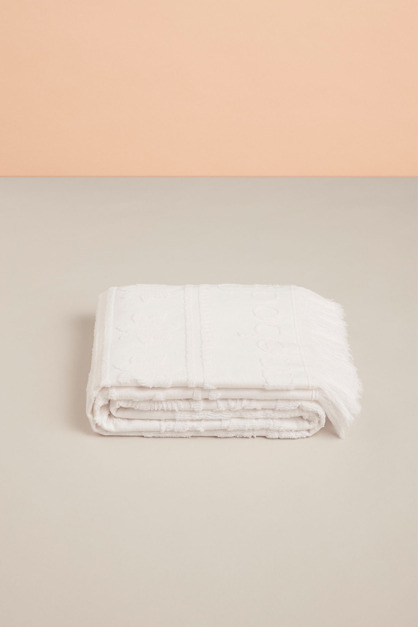 Homebodii Signature Beach Towel White | Homebodii