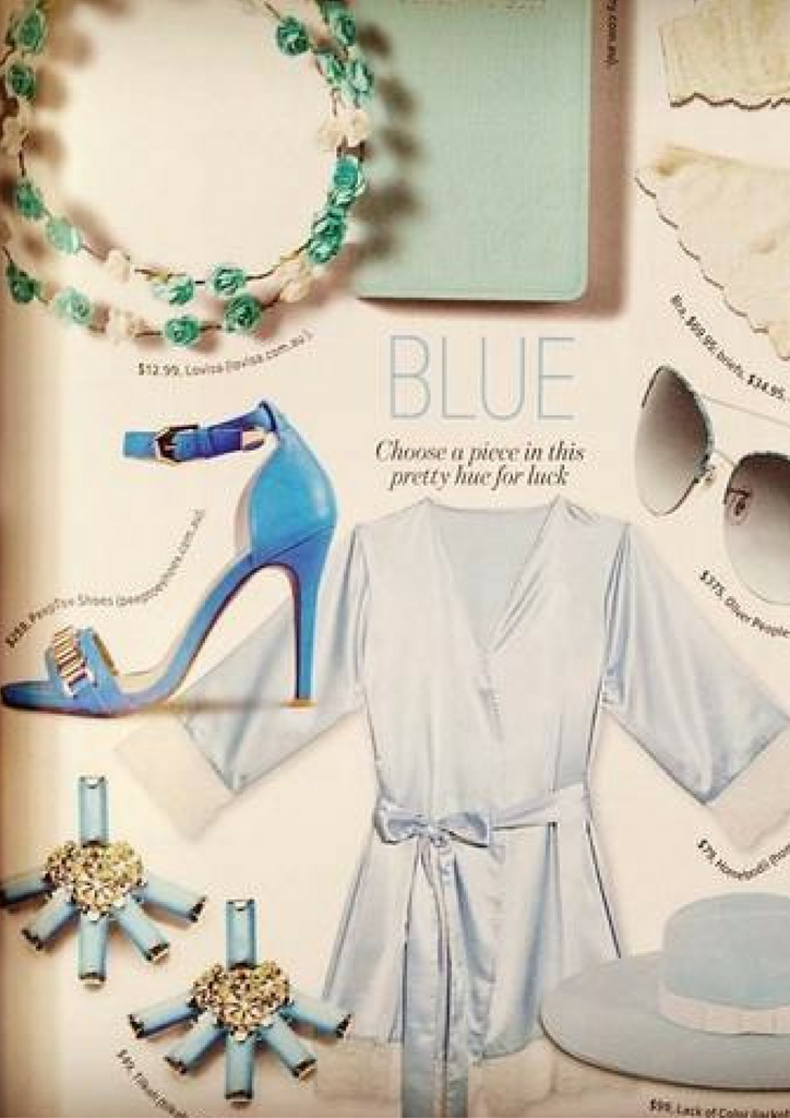 Something Blue Cosmo Bride January 2014