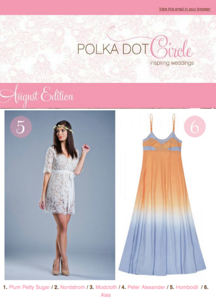 Polka Dot Bride: 5 Fab Finds for getting ready.