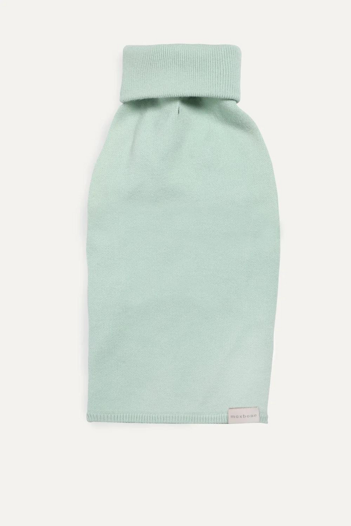 Max Bone  Feather Knit Onesie Color: Mint | Homebodii