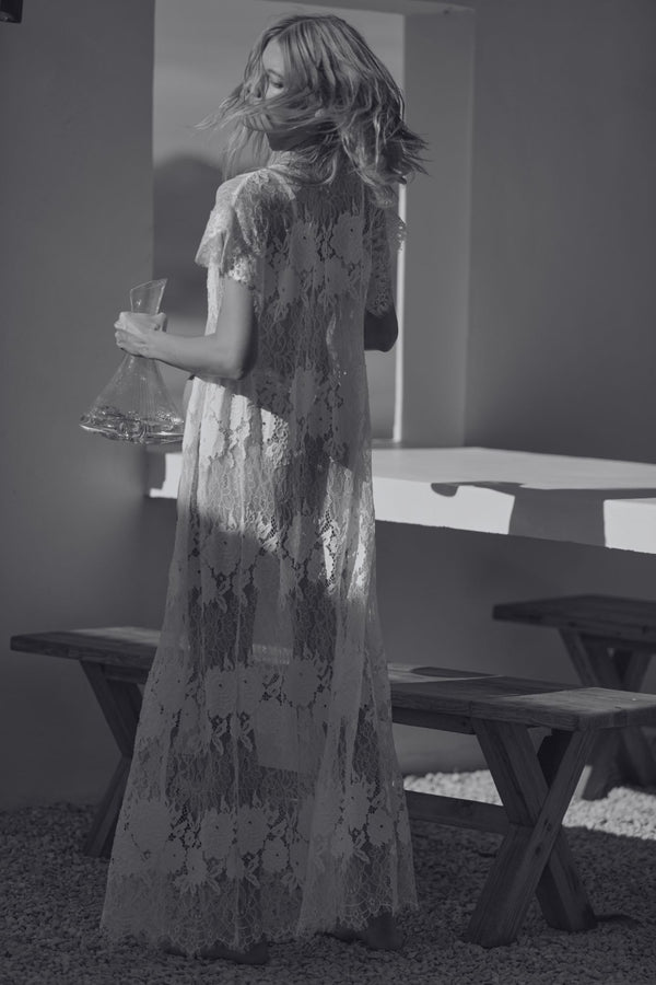 Amira Lace Robe