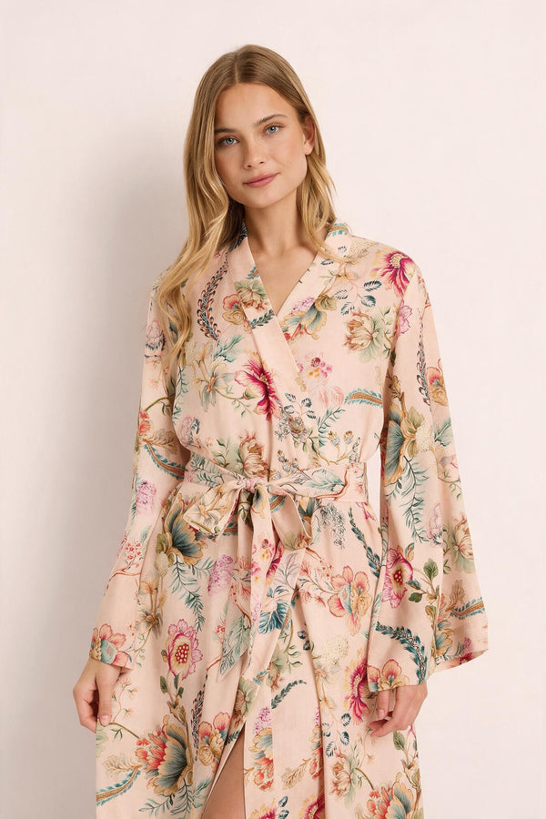 Bijou Maxi Robe - Blush