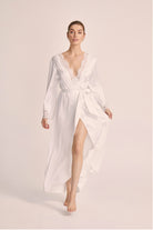 Sian Long Robe White | Homebodii