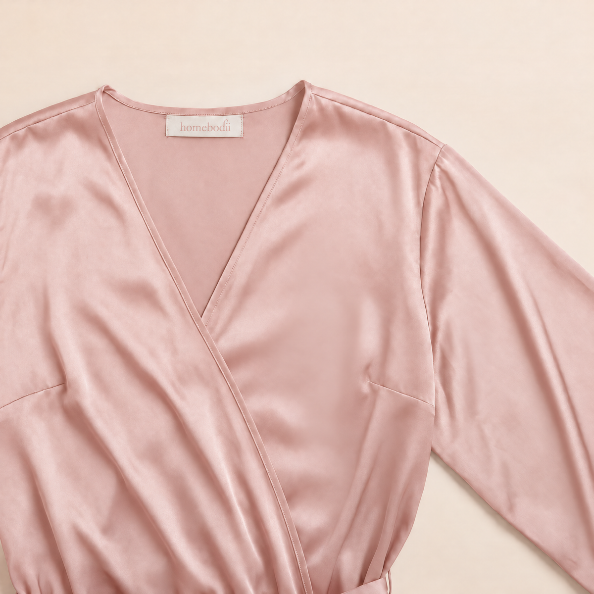 Sian Lace Robe - Dusty Rose