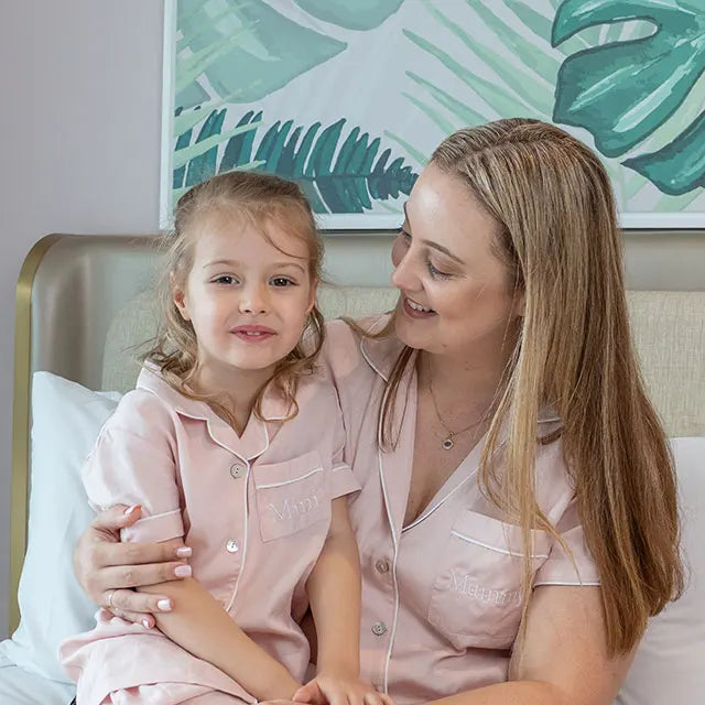 Dreaming of a vacay with your mini complete with cute matching pjs Homebodii AU