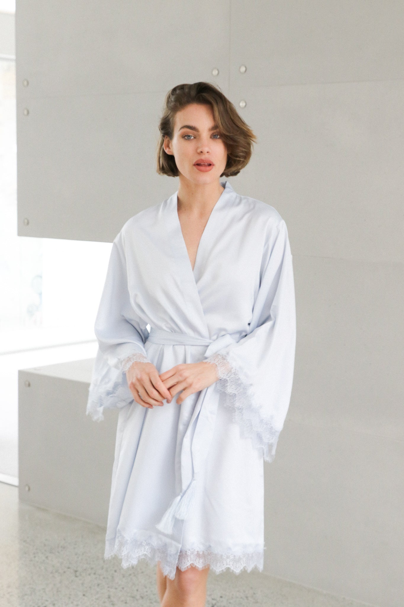 Donatella Robe - Eggshell Blue | Homebodii AU.