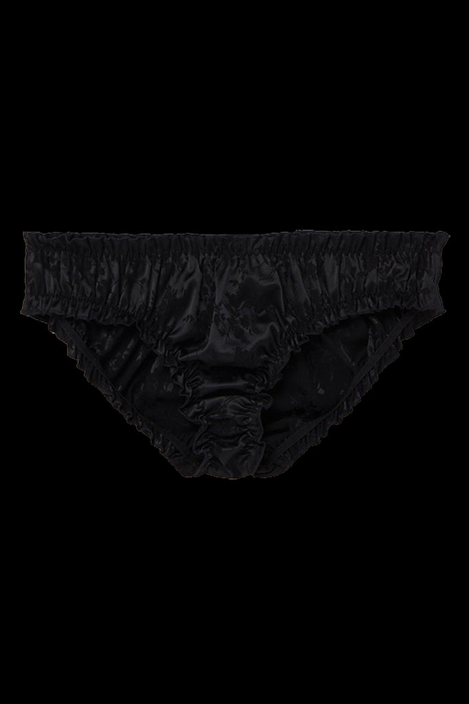Astra Frill Panties Black | Homebodii