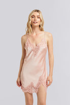 Sian Luxury Satin Slip Dusty Rose | Homebodii
