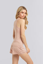 Homebodii Basic Tencel™ Womens Singlet  Blush | Homebodii
