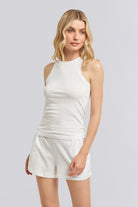 Homebodii Basic Tencel™ Womens Basic Short  White | Homebodii