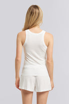 Homebodii Basic Tencel™ Womens Basic Short  White | Homebodii