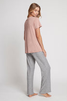 Homebodii Basic Tencel™ Womens TShirt Blush | Homebodii