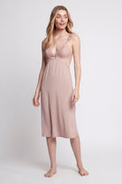 Petra Womens Personalised Nightie Dusty Mauve | Homebodii