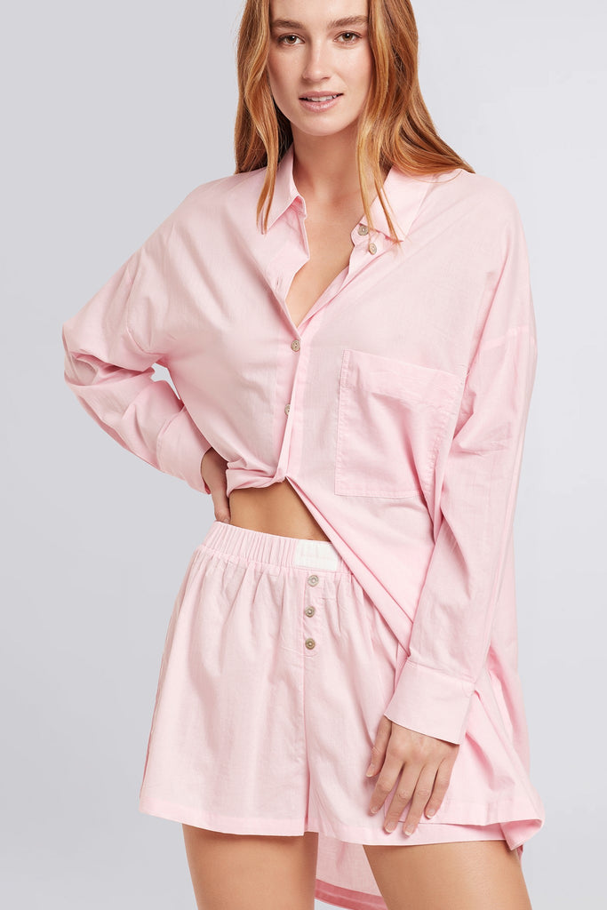 Ultimate Couple Cotton Pyjama Set  Pink | Homebodii