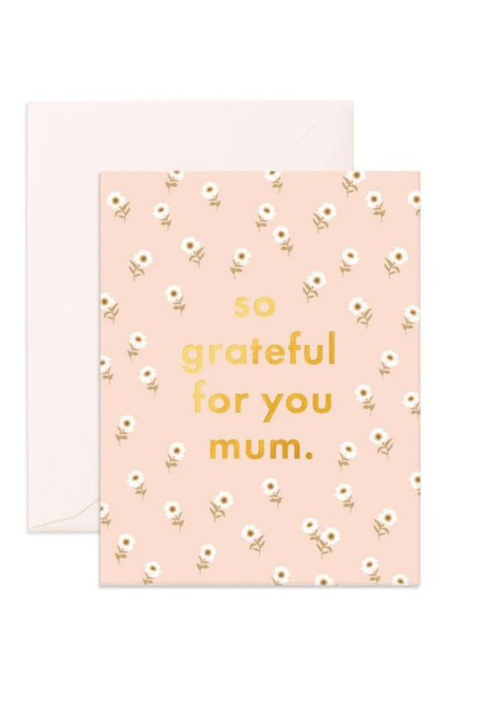 So Grateful Mum Greeting Card | Homebodii