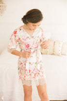 Liv Petite Flower girl Robe | Homebodii