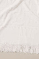 Homebodii Signature Beach Towel  White | Homebodii