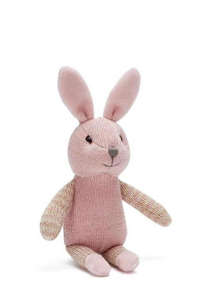 Nana Huchy Button Bunny Rattle  Pink | Homebodii